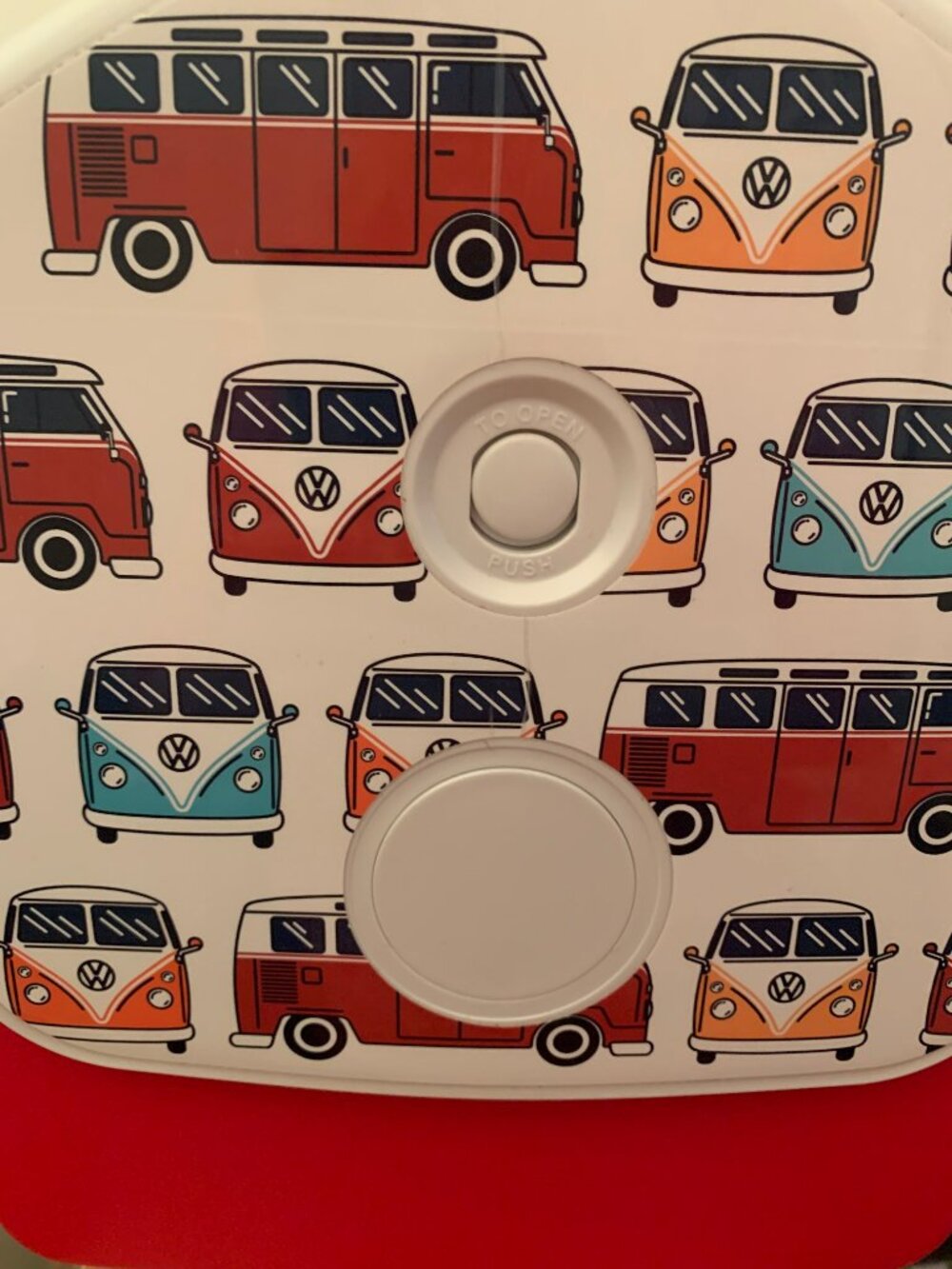 NWT VW Bus Volkswagen Vanagon Large Playmate Cooler RARE! 14 Qt Limited Edition - Picture 8 of 8